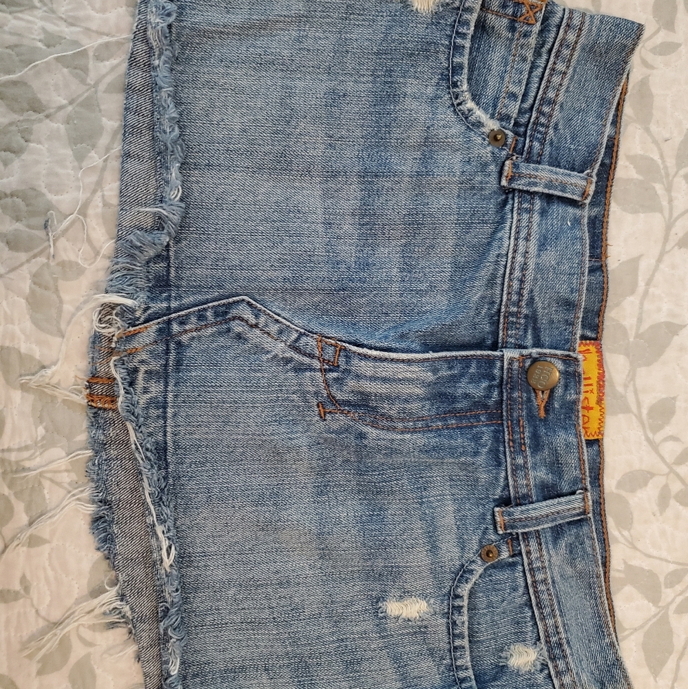 Hollister denim skirt